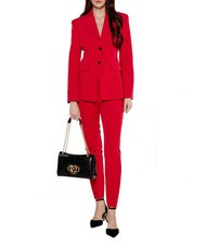 LOVE MOSCHINO CROCO Convertible Borsetta a spalla / a tracolla croco nero - Borse Donna - 6