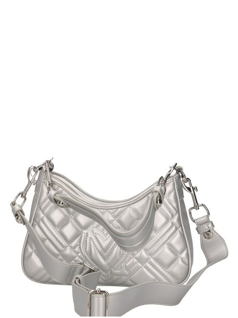QUILTED LM Borsa a tracolla silver - Borse Donna