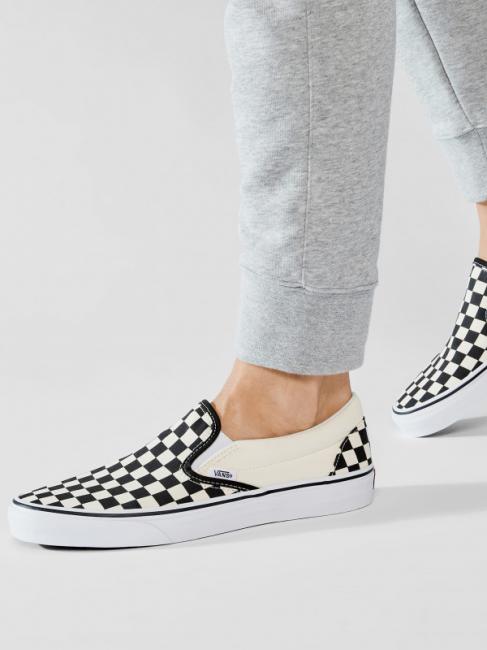CLASSIC classic slip-on CLASSIC Slip on for women blk&whtchckerbo - Scarpe Unisex