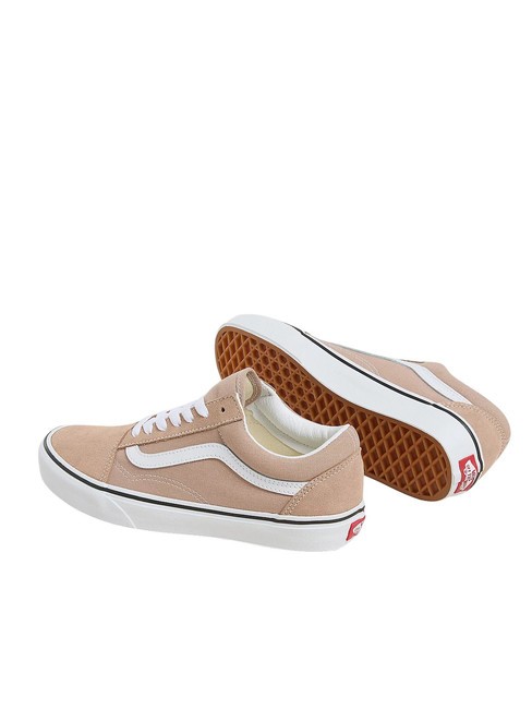OLD SKOOL COLOR THEORY Sneakers in tela warm taupe - Scarpe Unisex