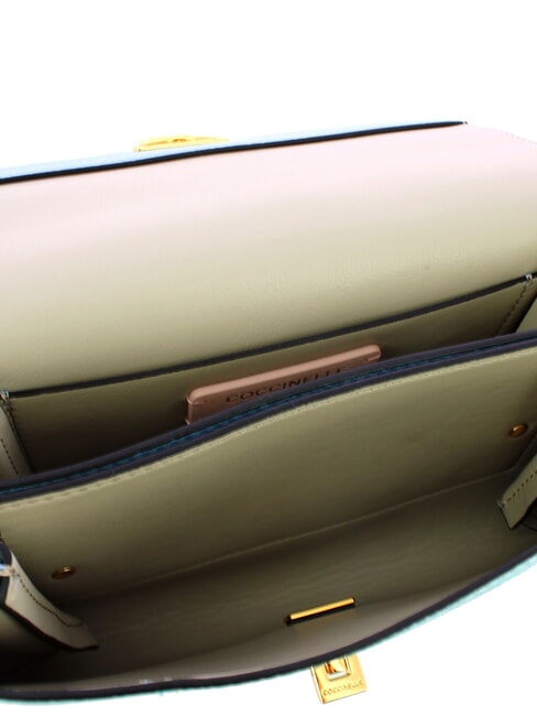 ARLETTIS  Mini Bag a tracolla, in pelle aquarelle blue - Borse Donna