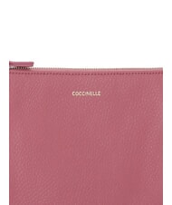 COCCINELLE BEST CROSSBODY Minibag in pelle pulp pink - Borse Donna - 5