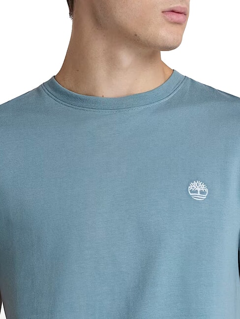 SS DUNRIVER CREW T-shirt in cotone citadel - T-shirt Uomo