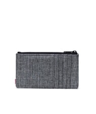HERSCHEL OSCAR Portacarte piatto con portamonete RAVEN CROSSHATCH - Portafogli Uomo - 3