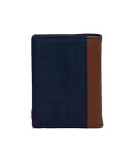 HERSCHEL GORDON Portafoglio verticale navy/tan - Portafogli Uomo - 3