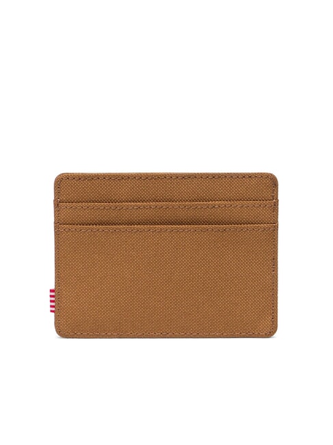 CHARLIE RFID Porta carte piatto rubber - Portafogli Uomo