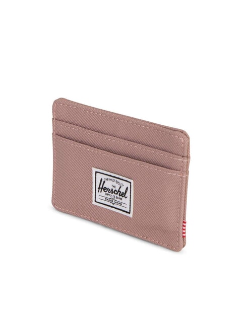 CHARLIE RFID Porta carte piatto ASH ROSE - Portafogli Uomo