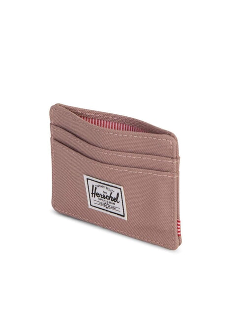 CHARLIE RFID Porta carte piatto ASH ROSE - Portafogli Uomo