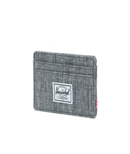 HERSCHEL CHARLIE RFID Porta carte piatto RAVEN CROSSHATCH - Portafogli Uomo - 2