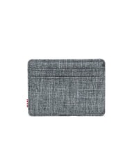 HERSCHEL CHARLIE RFID Porta carte piatto RAVEN CROSSHATCH - Portafogli Uomo - 3