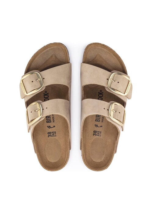 ARIZONA BIG BUCKLE Sandalo ciabatta con fibbie sandcastle - Scarpe Donna