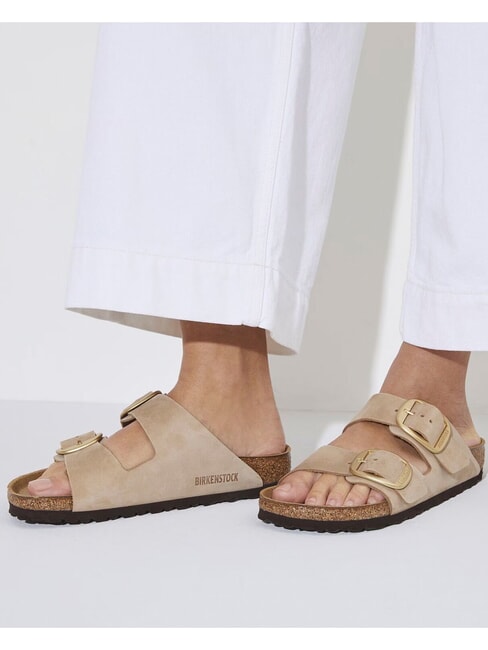 ARIZONA BIG BUCKLE Sandalo ciabatta con fibbie sandcastle - Scarpe Donna