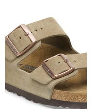BIRKENSTOCK ARIZONA Sandalo ciabatta con fibbie taupe - Scarpe Unisex - 5