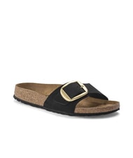 BIRKENSTOCK MADRID BIG BUCKLE Ciabattina in pelle nubuck black - Scarpe Donna - 3
