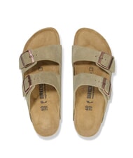 BIRKENSTOCK ARIZONA Sandalo ciabatta con fibbie taupe - Scarpe Unisex - 4