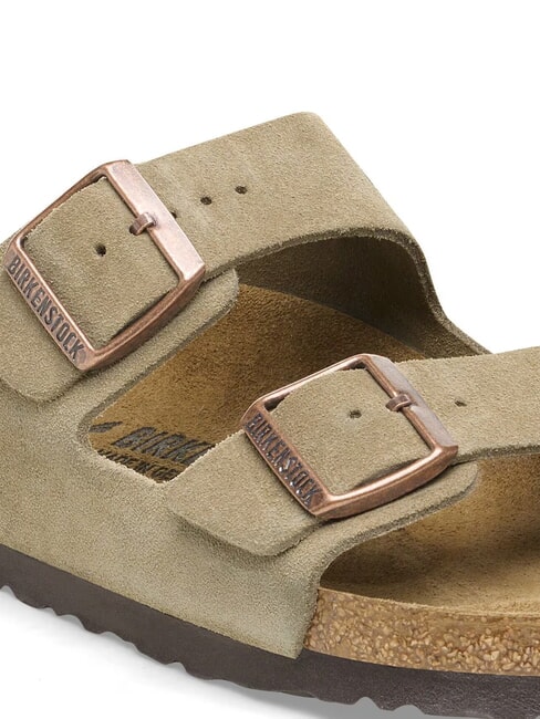 ARIZONA Sandalo ciabatta con fibbie taupe - Scarpe Unisex