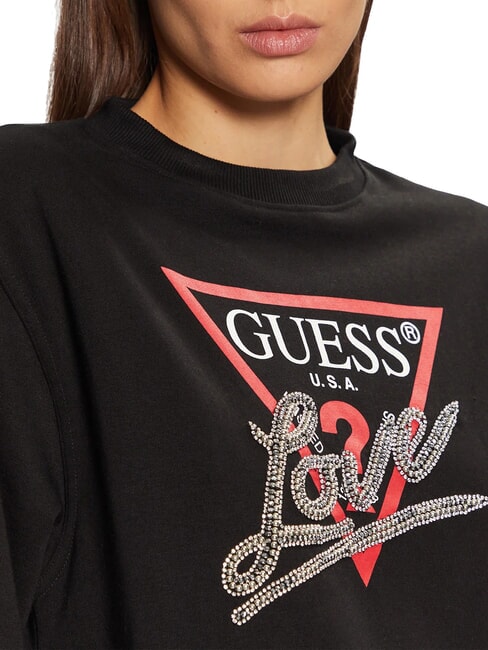 LOVE TRIANGLE Felpa jetbla - Felpe Donna