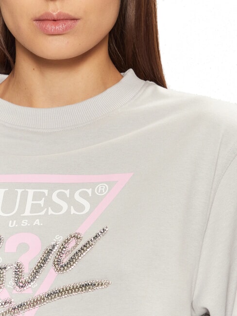 LOVE TRIANGLE Felpa silk gray - Felpe Donna