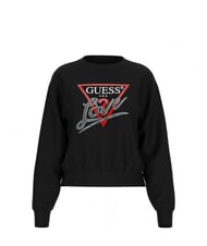 GUESS LOVE TRIANGLE Felpa jetbla - Felpe Donna - 4