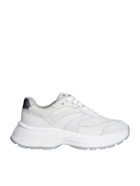 EVA 03 Sneakers in suede e brighty mesh offwhite/whi - Scarpe Donna