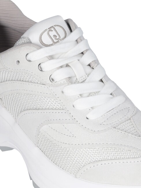 EVA 03 Sneakers in suede e brighty mesh offwhite/whi - Scarpe Donna