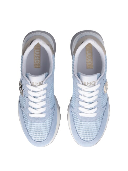 AMAZING 25 Sneakers in suede e mesh port/lightgold - Scarpe Donna