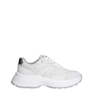 LIUJO EVA 03 Sneakers in suede e brighty mesh offwhite/whi - Scarpe Donna - 2