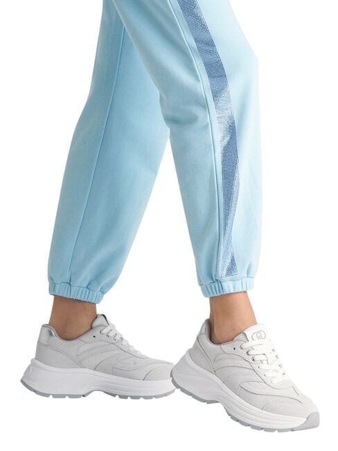 EVA 03 Sneakers in suede e brighty mesh offwhite/whi - Scarpe Donna