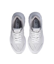 LIUJO EVA 03 Sneakers in suede e brighty mesh offwhite/whi - Scarpe Donna - 3