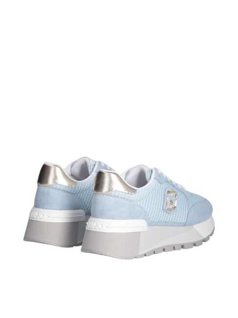 AMAZING 25 Sneakers in suede e mesh port/lightgold - Scarpe Donna