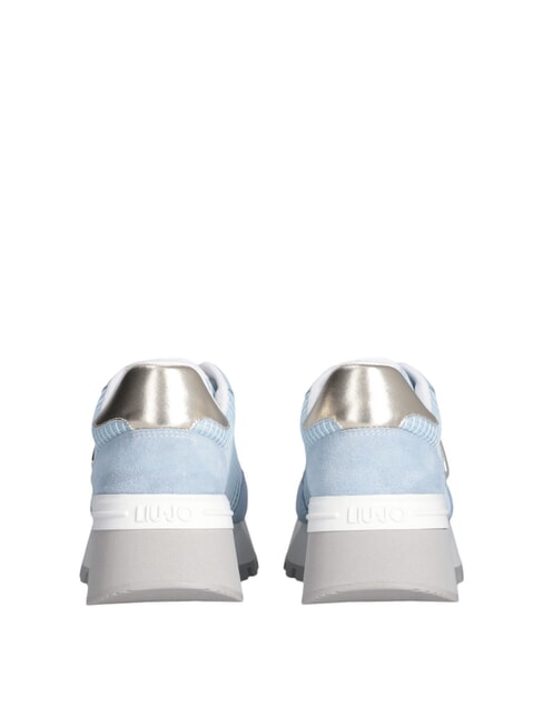 AMAZING 25 Sneakers in suede e mesh port/lightgold - Scarpe Donna