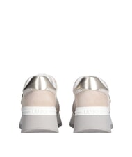 LIUJO AMAZING 25 Sneakers in suede e mesh sand/light gold - Scarpe Donna - 6