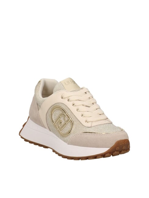 LOLO 17 Sneakers glitterate sand - Scarpe Donna