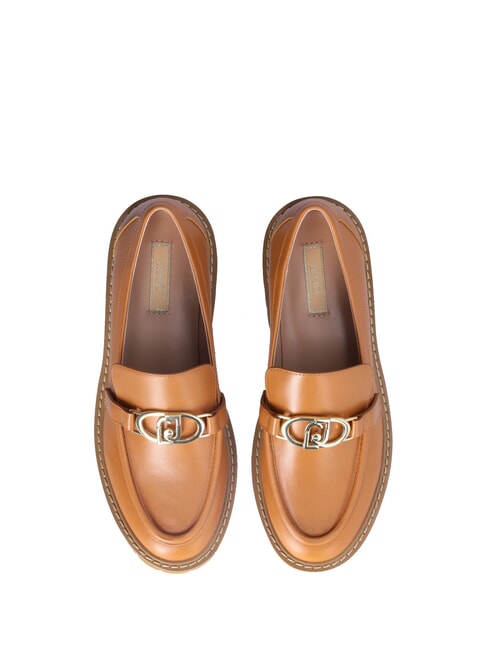 CORA 01  Mocassini in pelle brandy - Scarpe Donna