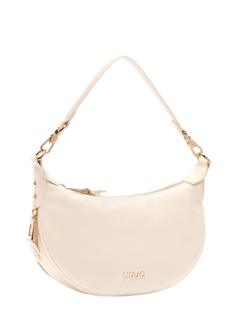 KALISKA Borsa mezzaluna cream - Borse Donna