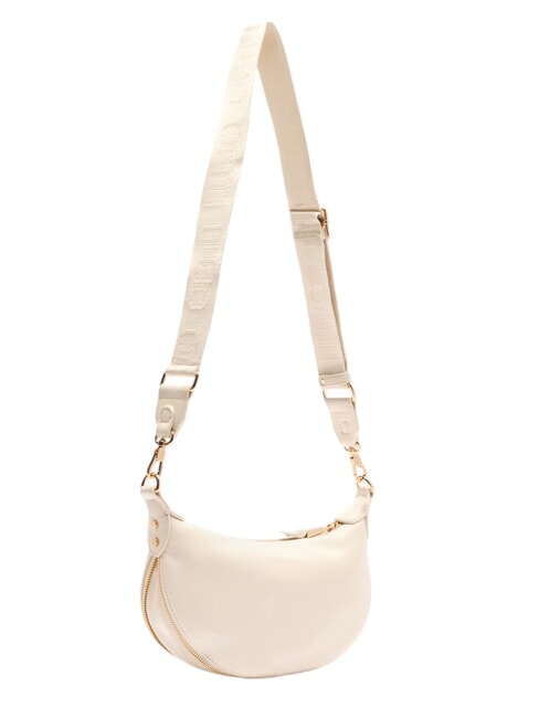 KALISKA Borsa mezzaluna cream - Borse Donna