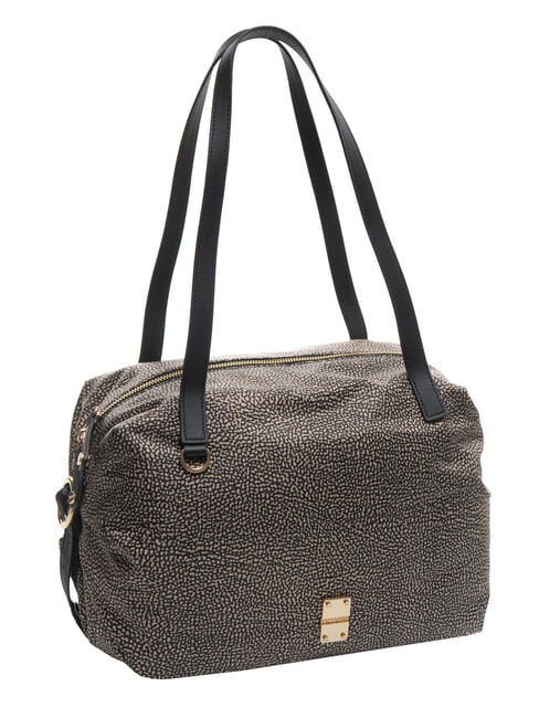 TEAPOT Borsa a spalla OP/NATURALE/NERO - Borse Donna