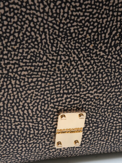 TEAPOT Borsa a spalla OP/NATURALE/NERO - Borse Donna