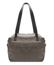 BORBONESE TEAPOT Borsa a spalla OP/NATURALE/NERO - Borse Donna - 4