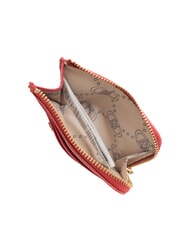 LIUJO CALIWEN Bustina portacarte con zip rosso pompeiano - Portafogli Donna - 2