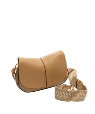 GIANNI CHIARINI HELENA ROUND Borsa in pelle con doppia tracolla nature - Borse Donna - 2