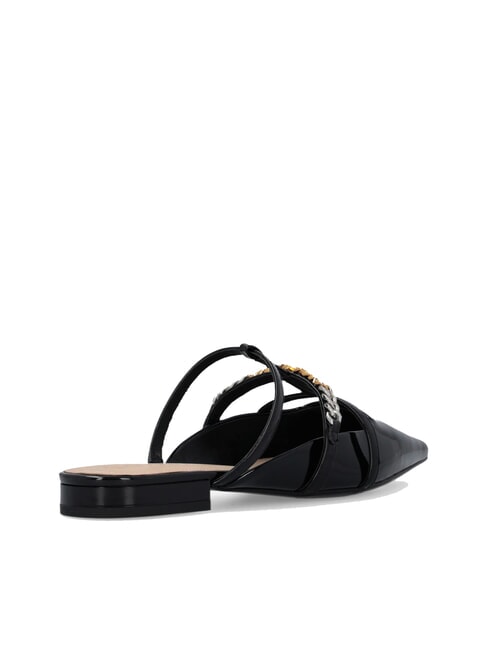 GIANIRA Ballerine mules in vernice nero limousine - Scarpe Donna