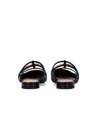 PINKO GIANIRA Ballerine mules in vernice nero limousine - Scarpe Donna - 7