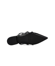PINKO GIANIRA Ballerine mules in vernice nero limousine - Scarpe Donna - 9