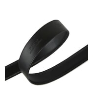 PINKO LOVE BERRY Cintura in pelle nero-old silver - Cinture - 4