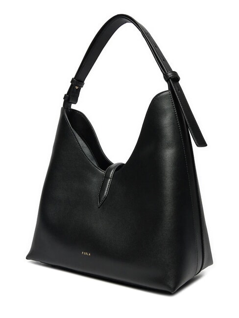 GOCCIA Borsa in pelle a spalla Nero - Borse Donna