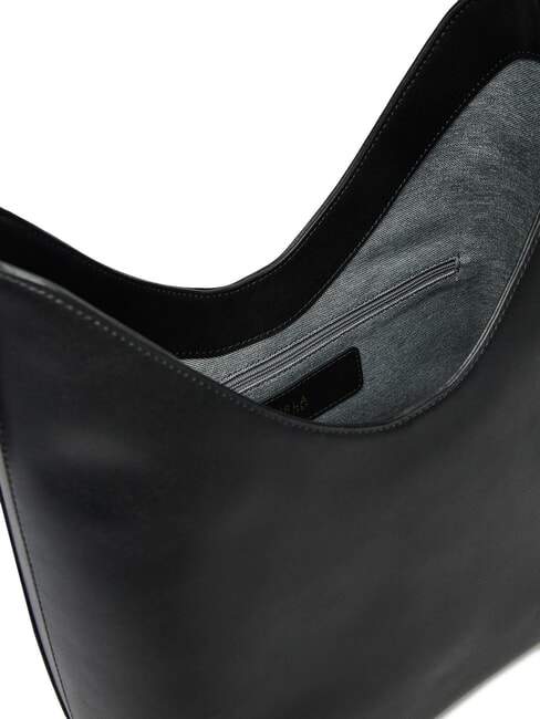 GOCCIA Borsa in pelle a spalla Nero - Borse Donna