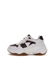 GUESS HAPYY  Sneakers alte White/Brown - Scarpe Donna - 3