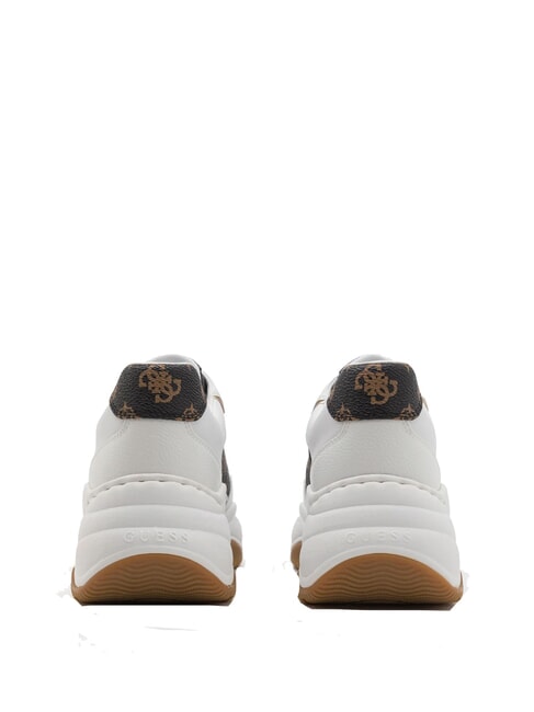 HAPYY  Sneakers alte White/Brown - Scarpe Donna