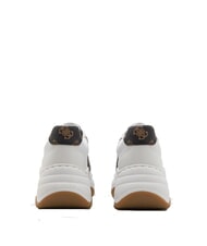 GUESS HAPYY  Sneakers alte White/Brown - Scarpe Donna - 4